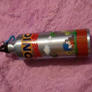 Sonic The Hedgehog Metal Water Bottle